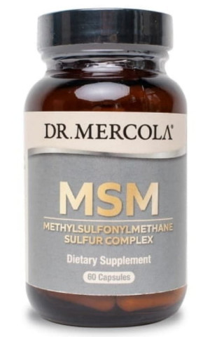 Siarka organiczna MSM - OptiMSM Sulfur Complex ( 60 kapsułek ) Dr Mercola