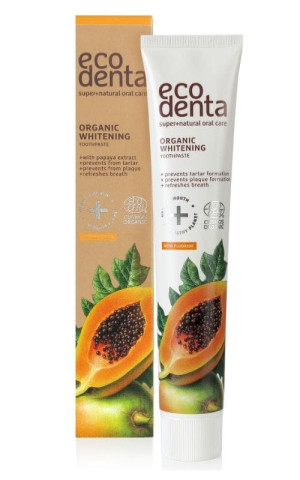 Pasta do zębów wybielająca z ekstraktem papai 75ml Ecodenta