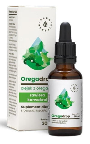 Oregadrop - Olejek z Oregano 30 ml Aura Herbals