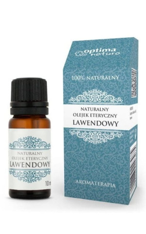 Naturalny olejek eteryczny lawendowy 10 ml, Optima Natura