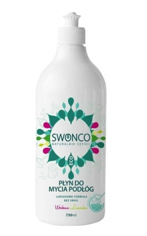 Płyn do mycia podłóg zapach werbena i limonka 750ml Swonco