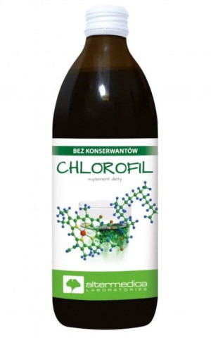 Chlorofil 500 ml - bez konserwantów Alter Medica