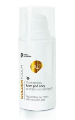 Au100 Odmładzający krem pod oczy ze złotem mono. 15 ml Invex Remedies