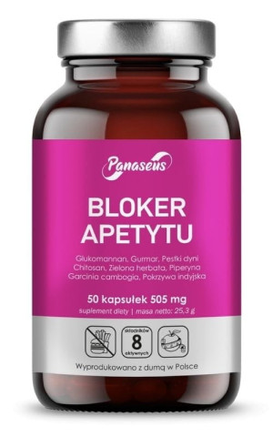 Panaseus Bloker apetytu 50 kapsułek
