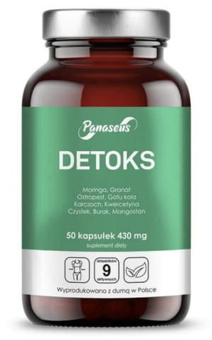 Panaseus Detoks 50 kapsułek