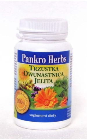 Pankro Herbs - trzustka, dwunastnica, jelita 60 kaps. Inwent Herbs