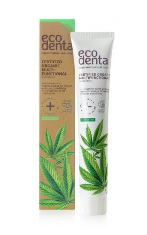 Pasta do zębów wielofunkcyjna z olejkiem konopnym 75ml Ecodenta