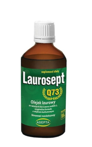 Laurosept Q73 Olejek z liści laurowych i kurkumy 100ml