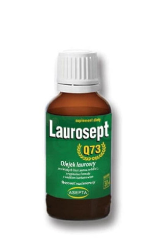 Laurosept Q73 Olejek z liści laurowych i kurkumy 30ml