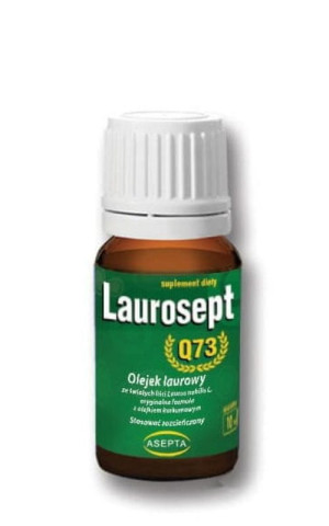 Laurosept Q73 Olejek z liści laurowych i kurkumy 10ml