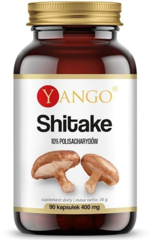 Yango Shitake - ekstrakt 10% polisacharydów - 90 kapsułek