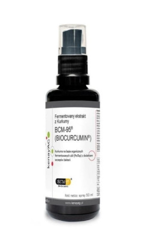 Kenay Kurkuma BCM-95 BIOCURCUMIN - fermentowany ekstrakt - spray 50 ml