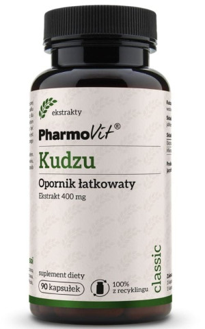 Pharmovit Classic Kudzu Ekstrakt 400 mg (90 kapsułek)