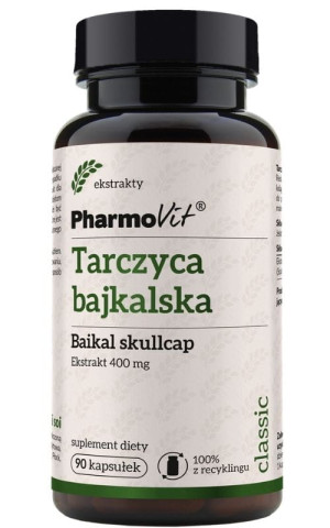 Pharmovit Classic Tarczyca Bajkalska Ekstrakt 4:1(400 MG) 90 kapsułek