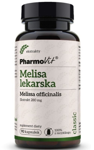 Pharmovit Classic Melisa lekarska 280 mg (90 kaps.)