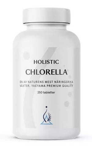 Holistic Chlorella vulgaris Yaeyama Premium Quality 250 tab.