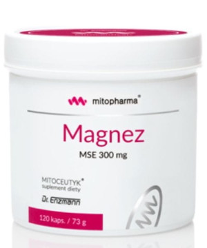 Mito-Pharma Magnez MSE 300 mg Dr Enzmann 120 kapsułek