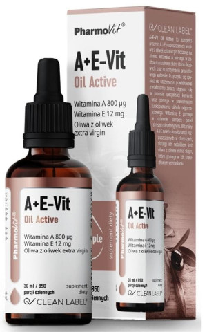 Pharmovit Clean Label Pharmovit A+E-Vit Oil Active 30 ml