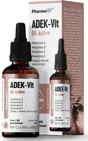 Pharmovit Clean Label ADEK-Vit Oil Active 30 ml