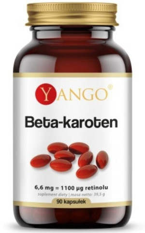 Yango Beta-karoten 6,6 mg (90 kapsułek)