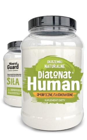 Diatonat Human Ziemia Okrzemkowa Naturalne Amorficzne Słodkowodne Okrzemki 200G