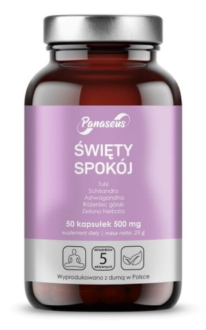 Panaseus Święty spokój 50 kapsułek