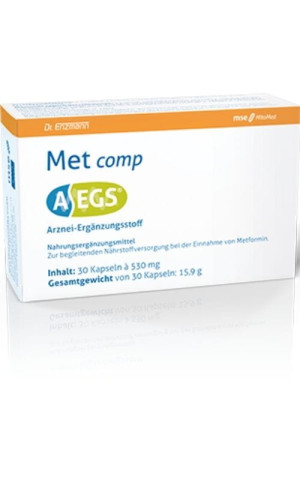 Mito-Pharma AEGS Met Comp 30 kaps. Dr. Enzmann