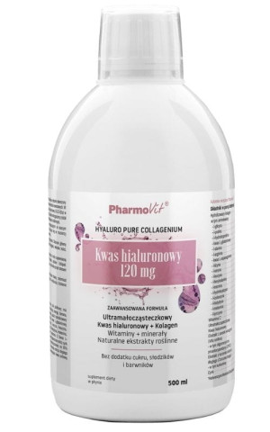 Pharmovit Kwas hialuronowy + kolagen 500 ml