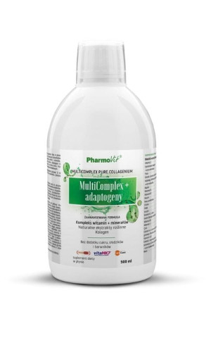 Pharmovit MultiComplex + adaptogeny Zaawansowana formuła płyn 500 ml