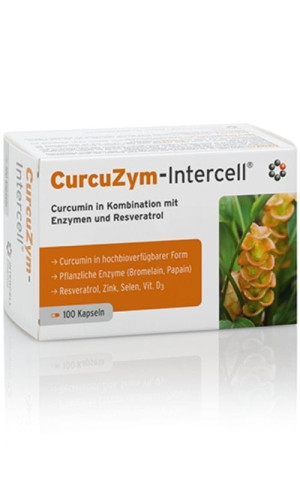 CurcuZym-Intercell - Kurkumina 100 kaps.