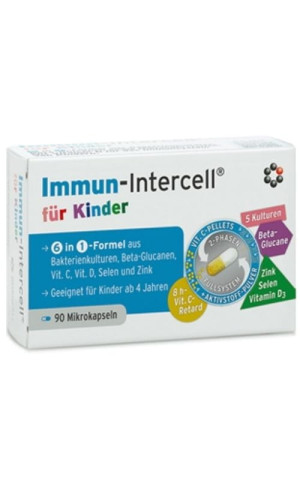 Immun-Intercell dla dzieci 90 mikrokapsułek Intercell Pharma