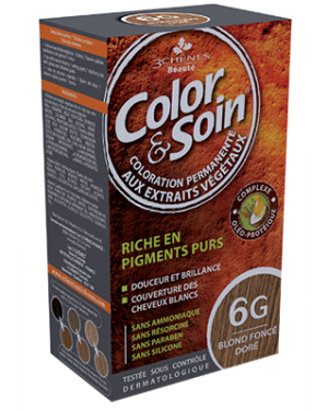 Color & Soin farba do włosów (złocisty ciemny blond) 6G 135ml