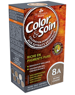 Color & Soin farba do włosów (popielaty blond) 8A 135ml