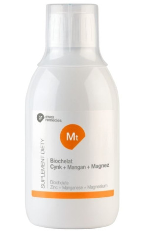 Biochelat Cynk+ Mangan + Magnez ( 300ml ) Invex Remedies