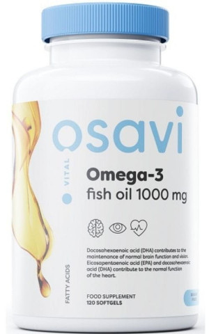 Osavi Omega-3 1000mg 180 kapsułek żelowych