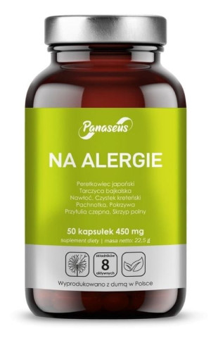 Panaseus Na alergie 50 kapsułek