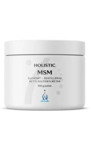 Holistic MSM 100% czystości OptiMSM 200g - siarka