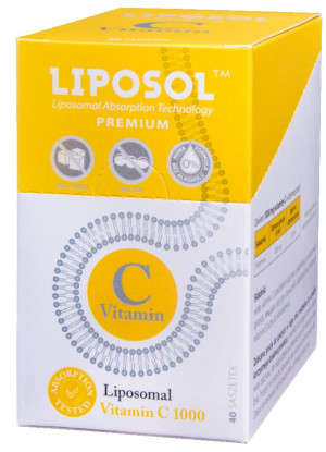 Aliness Liposol Liposomalna witamina C 1000 mg 40 saszetek