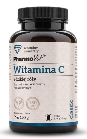 Pharmovit Classic Witamina C z dzikiej róży 150 g