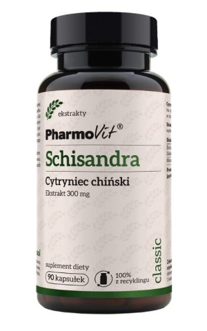 Pharmovit Classic Schisandra Cytryniec chiński 300 mg (90 kaps)