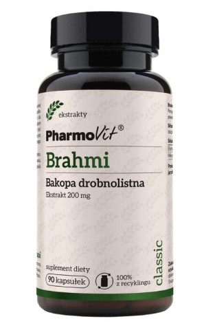 Pharmovit Classic Brahmi 90 kapsułek Ekstrakt 20:1