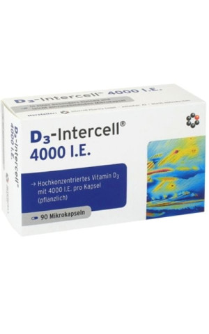 D3-Intercell 4000 I.E. 90 mikrokapsułek Intercell