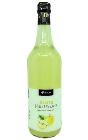 Złote Jabłuszko żywy ocet jabłkowy 700ml, Bio-Las
