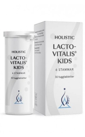 Holistic LactoVitalis Kids New probiotyk dla dzieci FOS 2 x ochrona flory jelitowej
