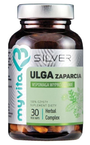 MyVita Ulga zaparcia 30 kapsułek Silver