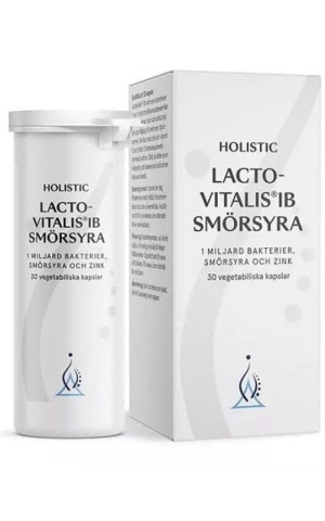 Holistic LactoVitalis IB Kwas masłowy Probiotyk 30 kapsułek