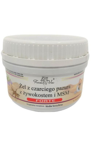 Żel czarci pazur z żywkostem i MSM Forte 350g FarmVix