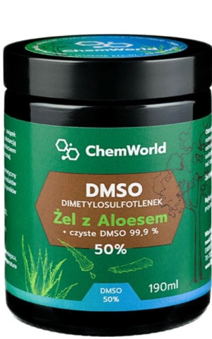 Żel DMSO 50% z Aloesem 190 ml ChemWorld
