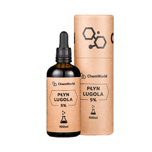 ChemWorld - Płyn Lugola 5% 100 ml - Jod Czysty