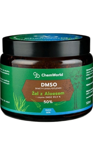 Żel DMSO 50% z Aloesem 500 ml ChemWorld